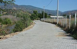 Köşk Belediyesi, Güzelköy ve Cumadere’de parke...