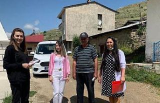 Köylülere Kırım Kongo Kanamalı Ateşine karşı...