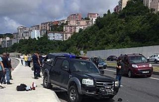 Kozlu su ürünleri başkanı ölümden döndü, aracı...