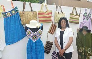 Kursiyerlerden yıl sonu sergisi