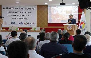 Kuru meyve sektörü Malatya’da toplandı