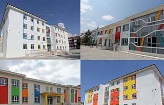 Kütahya’da 4 okul inşaatı tamamlandı