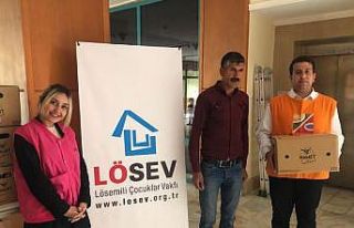 LÖSEV’den Bitlisli ailelere yardım