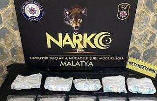 Malatya’da 12 kilogram uyuşturucu ele geçirildi