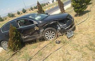 Malatya’da iki araç çarpıştı: 2 yaralı