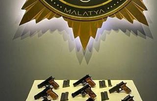 Malatya’da silah ticaretine 2 gözaltı