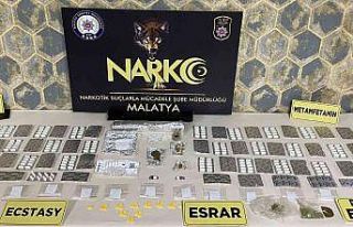 Malatya’da uyuşturucu operasyonu: 13 tutuklama