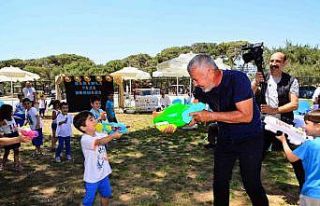 Manavgat’ta su savaşlı Babalar Günü etkinliği