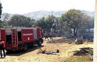 Marmaris yangınına Büyükşehir ekipleri de müdahale...