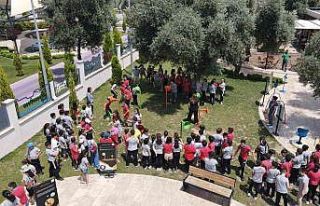 Matematik ve Bilim Parkı Efelerli öğrencilerden...