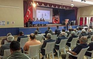 Mengen’de muhtarlara orman yangını bilgilendirmesi