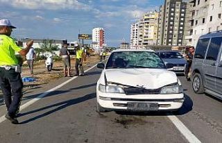 Mersin’de otomobilin çarptığı yaya hayatını...