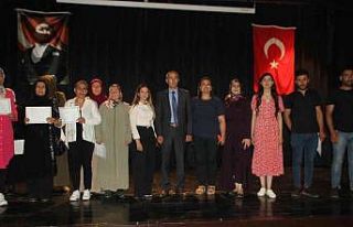 Mesleki Eğitim Merkezi’nde diploma töreni düzenlendi
