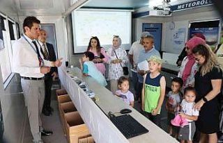 Meteoroloji Tırı Aksaray’da farkındalık eğitimi...