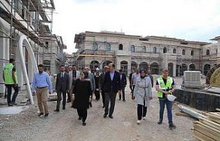 Mevlana Çarşısı ve Altın Çarşı’da sona yaklaşıldı