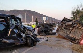 Milas’ta trafik kazası: 1 yaralı