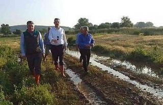 Milletvekili Esgin’den Nilüfer Çaylı’da sel...