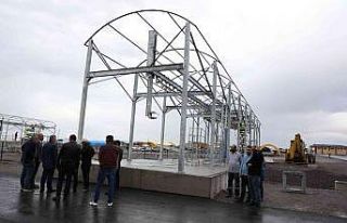 Mimarsinan Kurban Pazar Yerine büyükbaş kesim yeri...