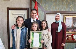 Minik iklim elçilerinden farkındalık eylemi