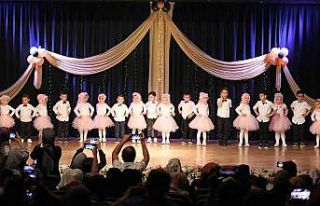 Minikler hayran bıraktı