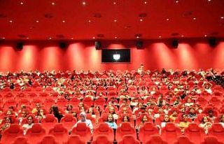 Miniklerin sinema coşkusu