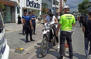 Motosiklet sürücülerine sıkı denetim