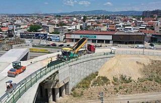 Mudanya Kavşağı’nda çalışmalar hızlandı