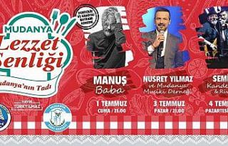 Mudanya Lezzet Şenliği başlıyor