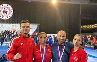 Muğlalı milli sporculardan Avrupa başarısı