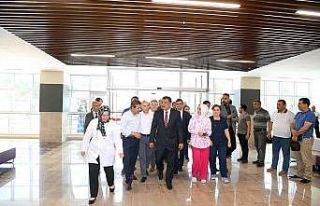 Muhtarlardan Başkan Gürkan’a hastane teşekkürü