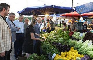 Nilüfer Çamlıca’da kapalı pazar hasreti bitecek