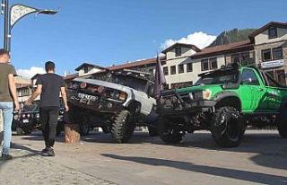 Off-Road tutkunları Gümüşhane’de buluştu