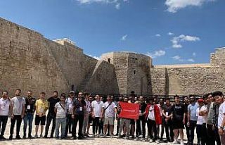 Öğrenciler “Anadoluyuz biz” projesi çerçevesinde...