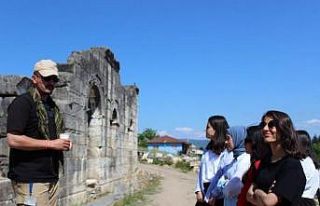 Öğrenciler Antik Kent ve müzeyi ziyaret etti