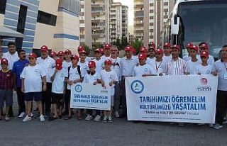 Öğrenciler tarihimizi ve kültürümüzü tanıyor