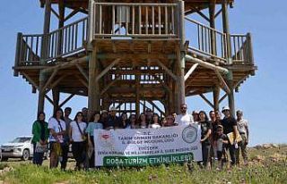Öğrenciler uygulamalı derslerini Balıkdamı Sulak...