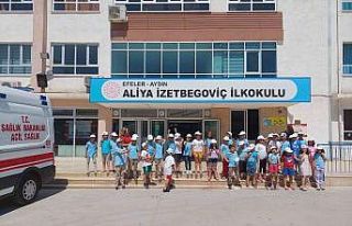 Öğrencilere 112 Acil Çağrı Merkezi anlatıldı