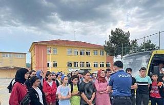 Öğrencilere polislik mesleği tanıtıldı