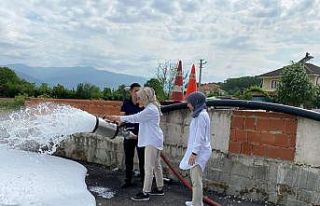 Öğrencilere teorik ve uygulamalı yangın eğitimi