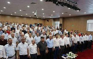 Okul müdürleriyle toplandı