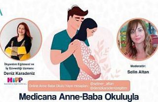 Online gebe okulunun konuğu ilkyardım eğitmeni...