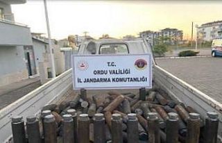 Ordu Şehir Hastanesi inşaatından hırsızlık yapan...