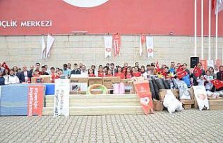 Ordu’da 9 özel eğitim okuluna spor malzemesi desteği