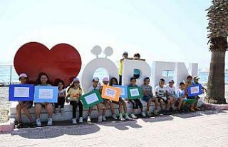 Ören’de "100 poşetle" çevre temizliği...