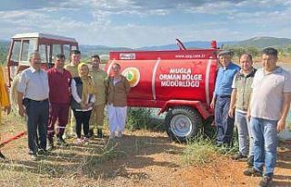 Orman köylülerine su tankeri