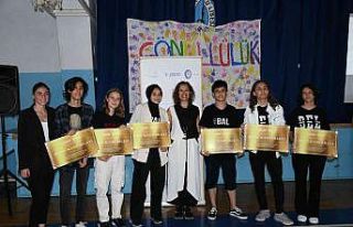 Örnek projede sertifika heyecanı