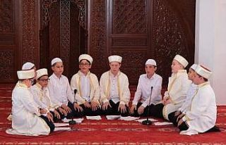 Ortaokul öğrencilerinin hafızlık heyecanı