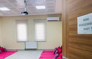 Osmaneli’nde ’Gebe Okulu’ hizmete girdi