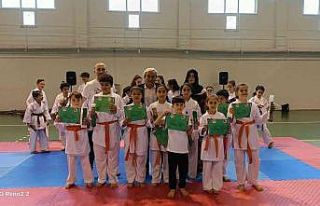 Osmaneli’nde kuşak töreni düzenlendi