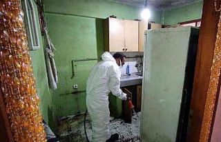 Osmangazi’de çöp ev temizlendi